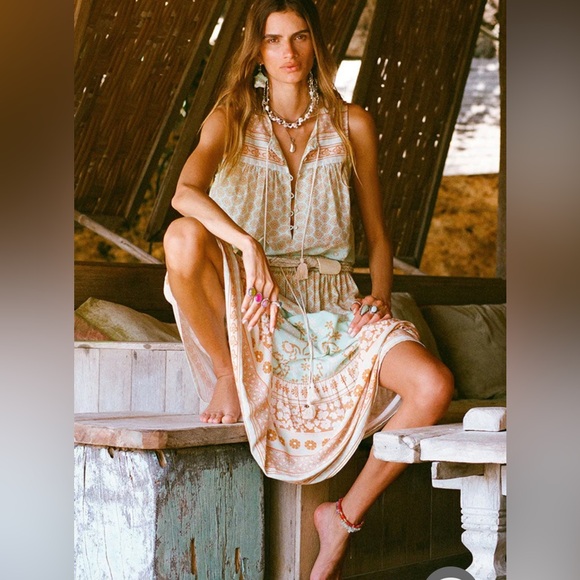 NWT Spell Sweet Nothings Maxi Skirt Medium UFT - Picture 10 of 14